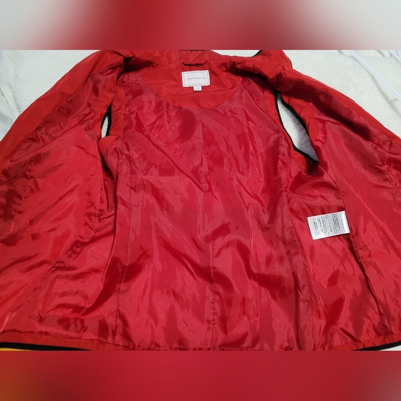 Charter Club Quilted Vest size Petite medium in red color - Picture 10 of 10